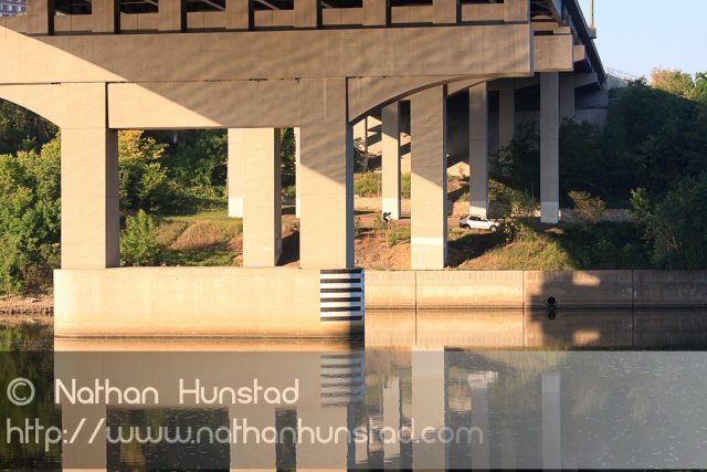 The pylons for the Dartmouth Bridge.